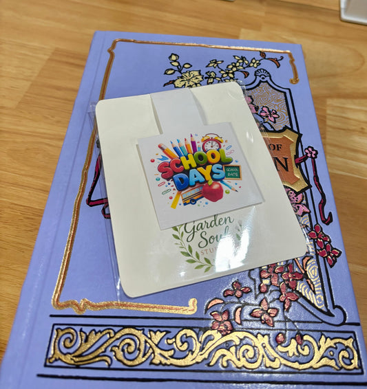 School Days Bookmark