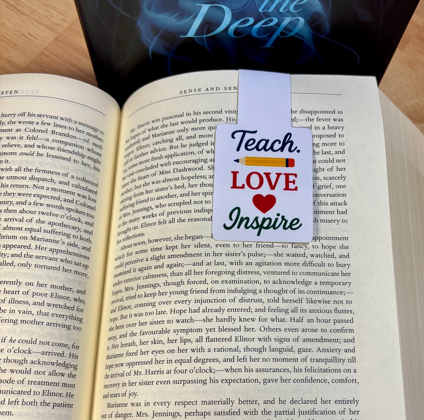 Teach Love Inspire Bookmark