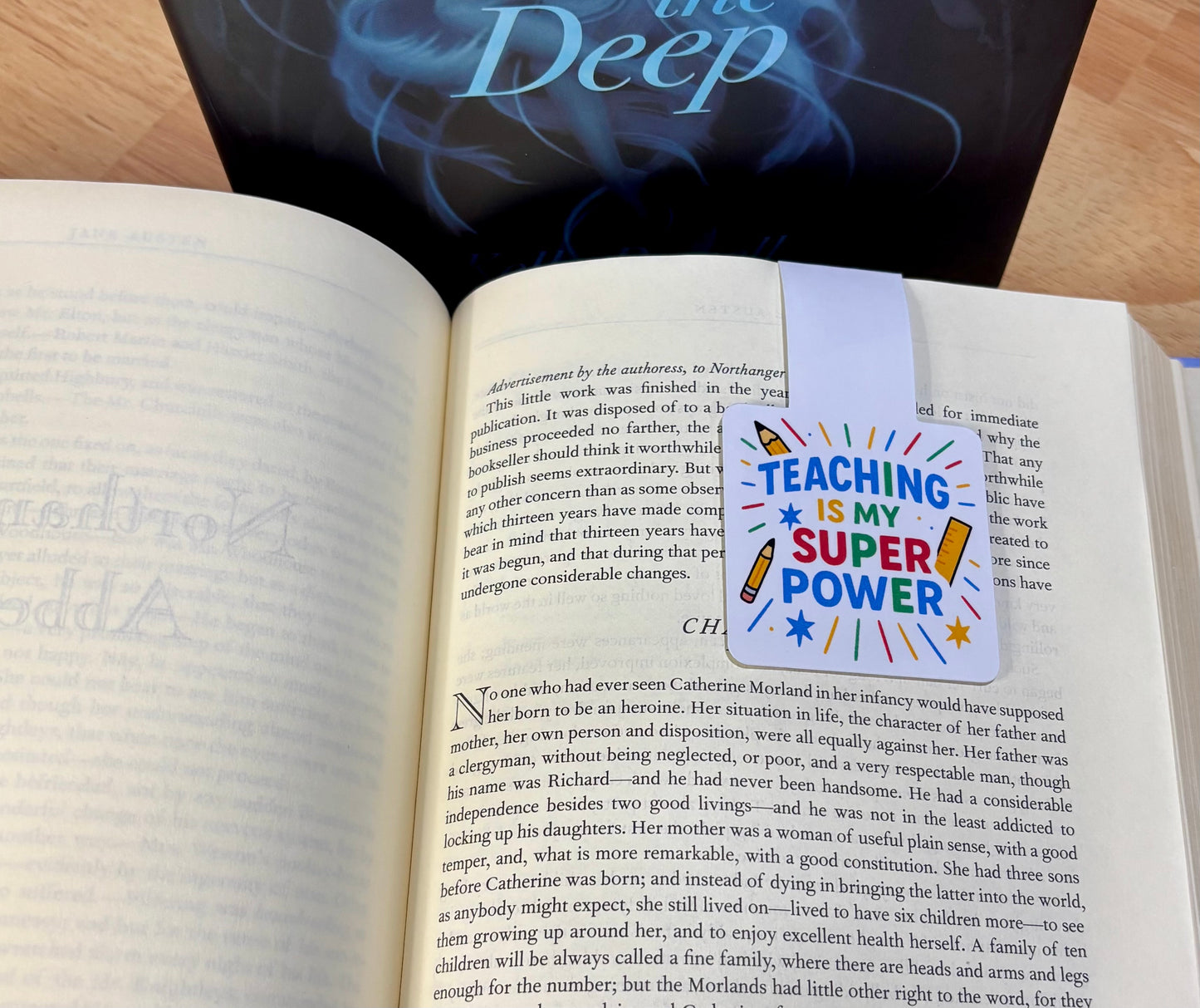 Teaching Superpower Bookmark