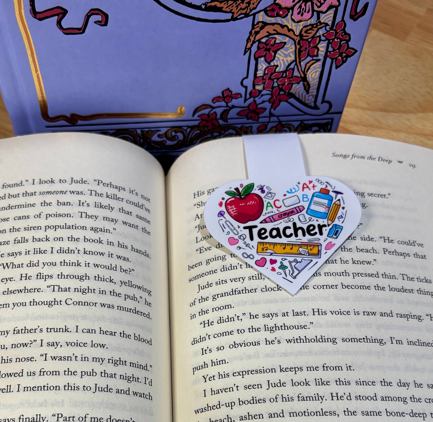Teacher Heart Tools Bookmark